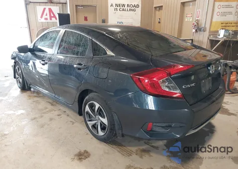 2019 Honda Civic Lx from USA, damaged, VIN 19XFC2F61KE050358